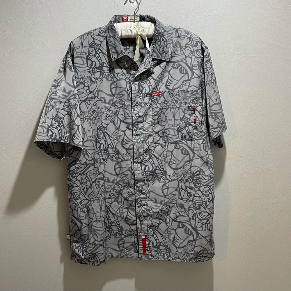 Ecko Unltd Graffiti Anime Art All Over Print Large